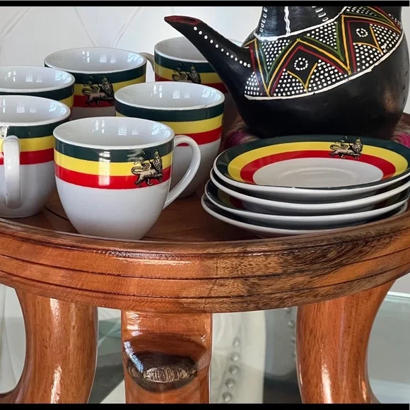 Ethiopian, Eritrean Coffee table SINI REKEBOT.